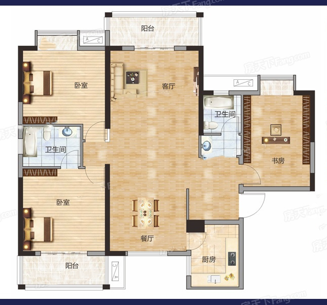 森林国际大三房每个功能间都大喜欢大三房的有钥匙看房好楼层有证