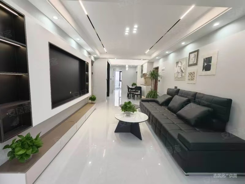 一线江景房，中大学府，边户，精装三房，一天未住，中间楼层