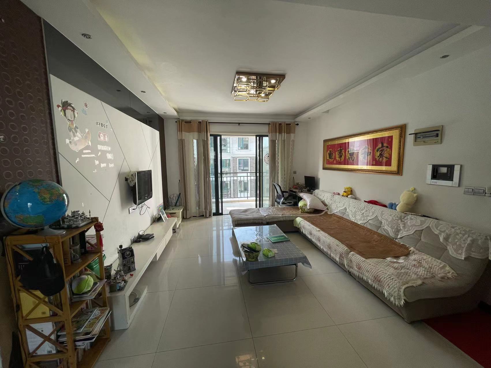 德政金园，精装两房，南北通透，双阳台 ，好的楼层，诚意出售