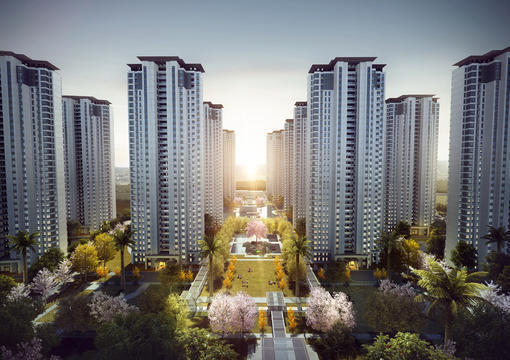 城西风和日丽环境美楼层可以选