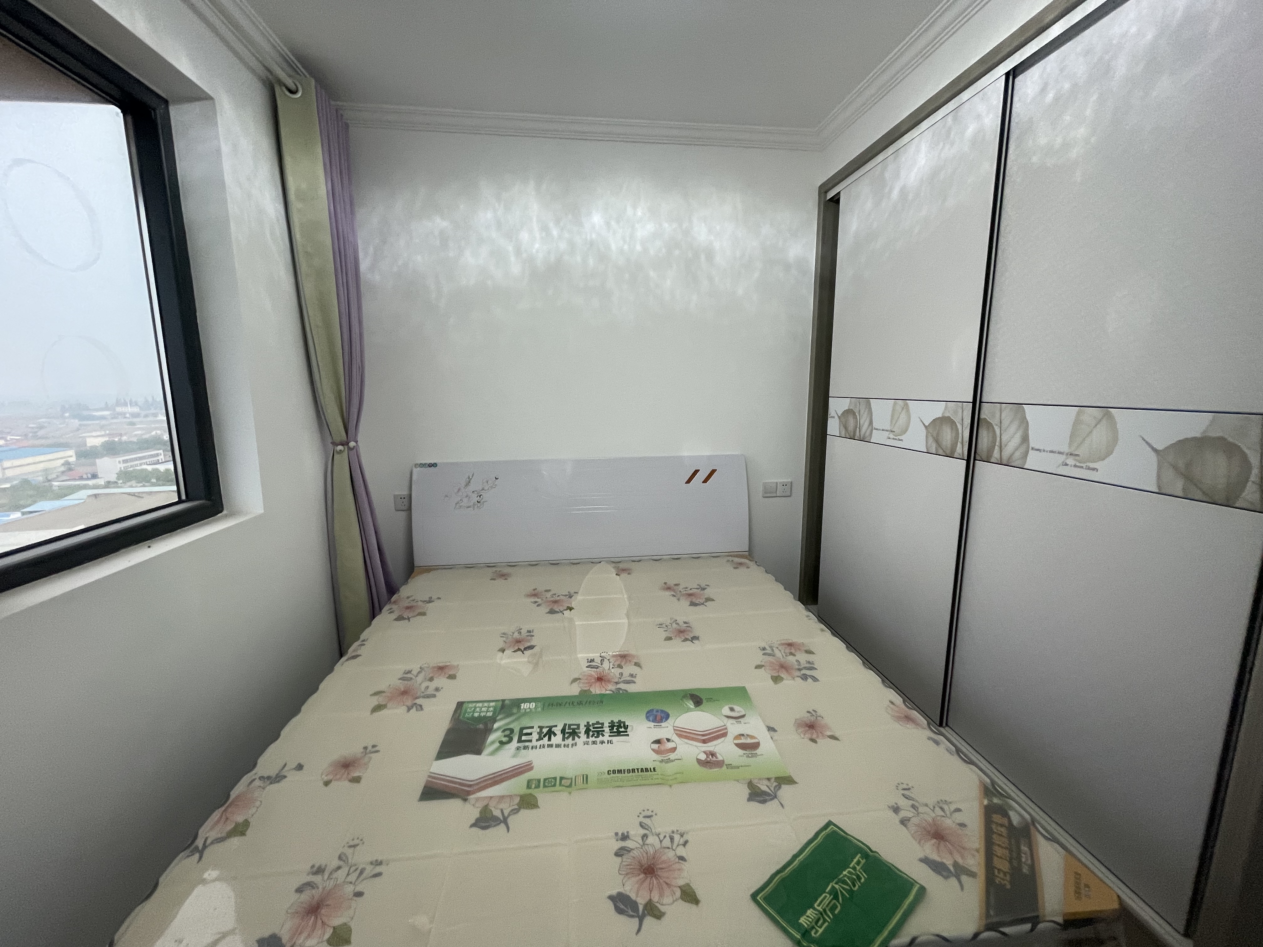 沔阳学府园.全新装修.南北双阳台.一天未住.业主外地置业.看房方便