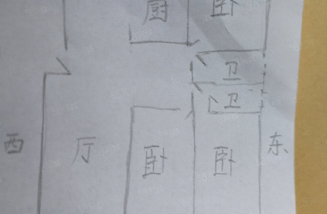 青青家园(仙桃大道53号)3室2厅2卫好楼层边套一梯两户