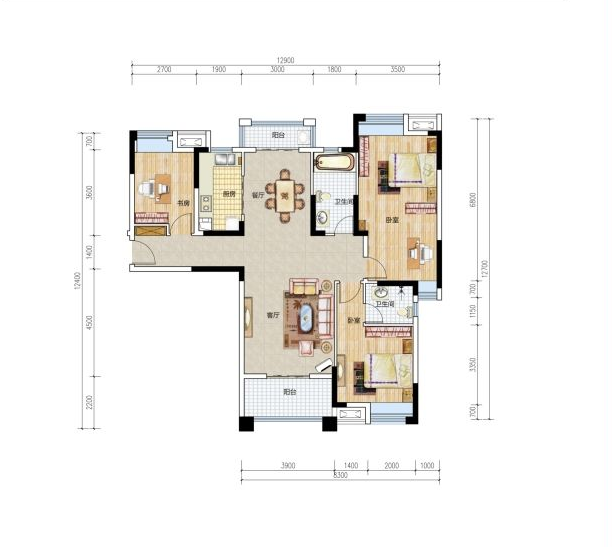 城南 南国明珠 大三房可改四房 边户 南北通透 带车位