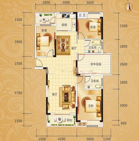 仙下河畔鸣宇尚城精装诚心出售送超大入户花园证件满二，视野好无遮拦