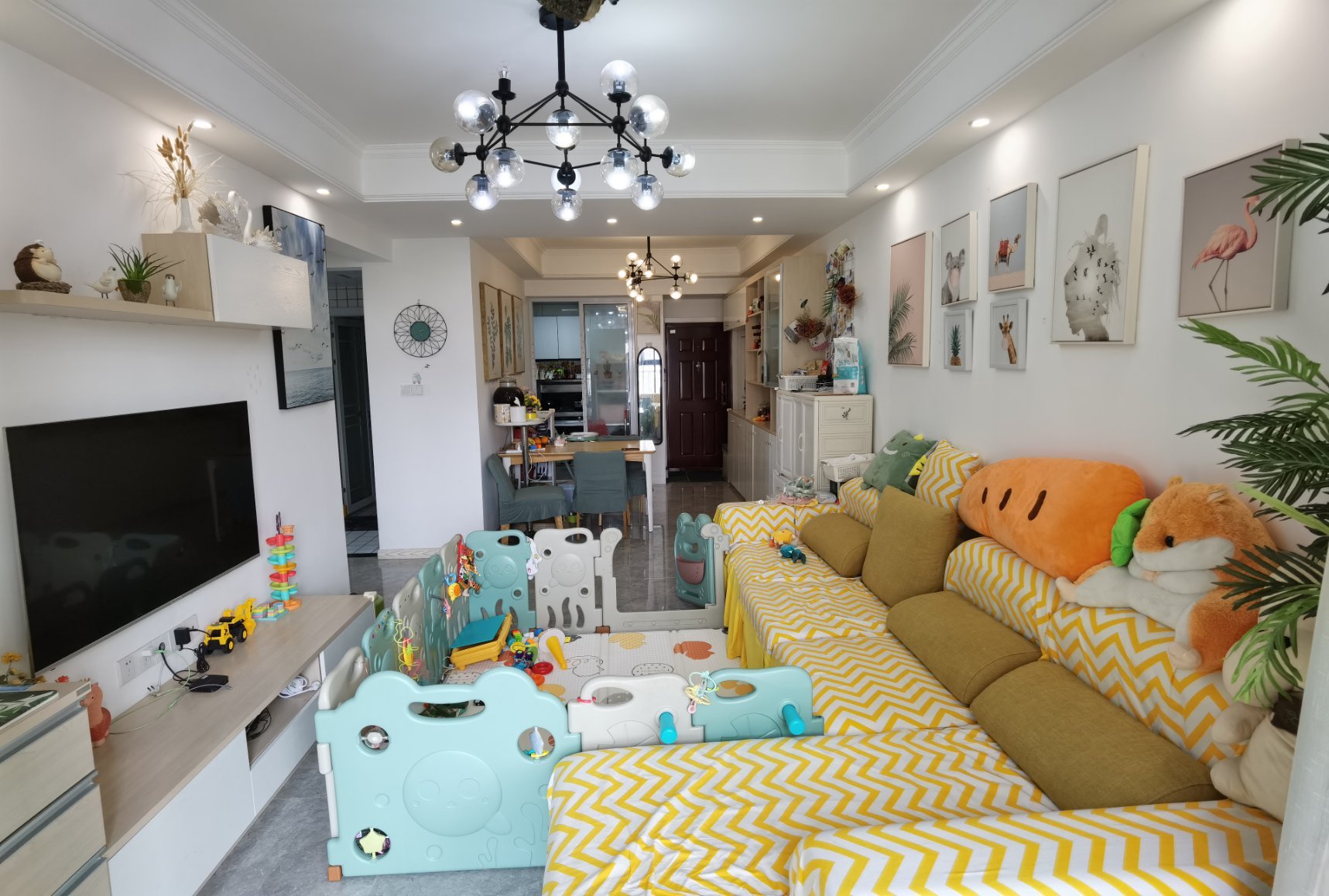 森林国际城 景观楼层 精装小三房 满二