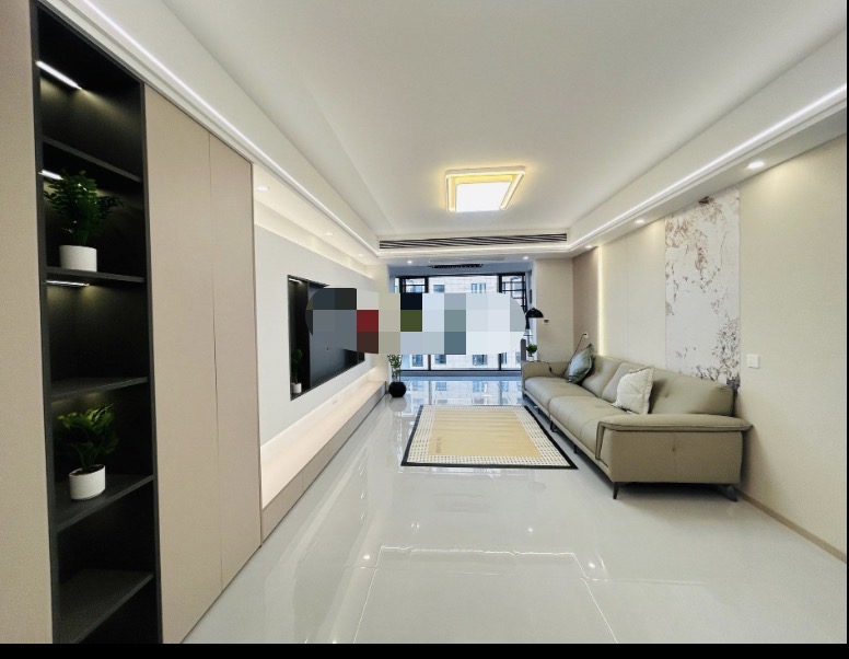 降价了，城南。全新精装三房，电梯12楼，证满二年，单价5500，边户