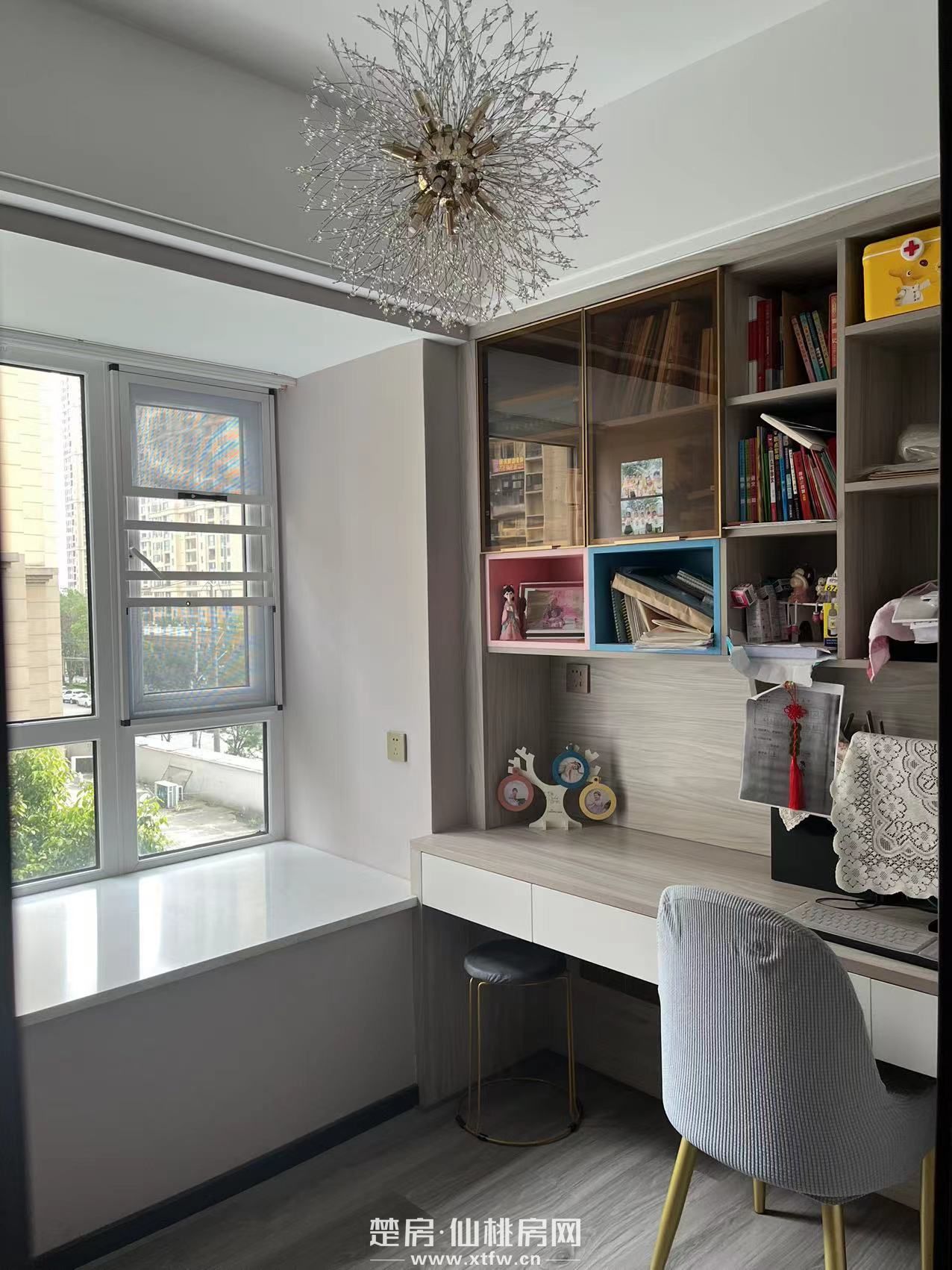 全新装修一天未住，新二中正对面，让您近距离陪读