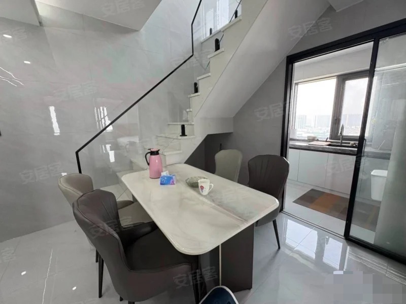 388，城南，明珠新城，带露台复式精装三房，全屋品牌家电家具，证满二中央空调