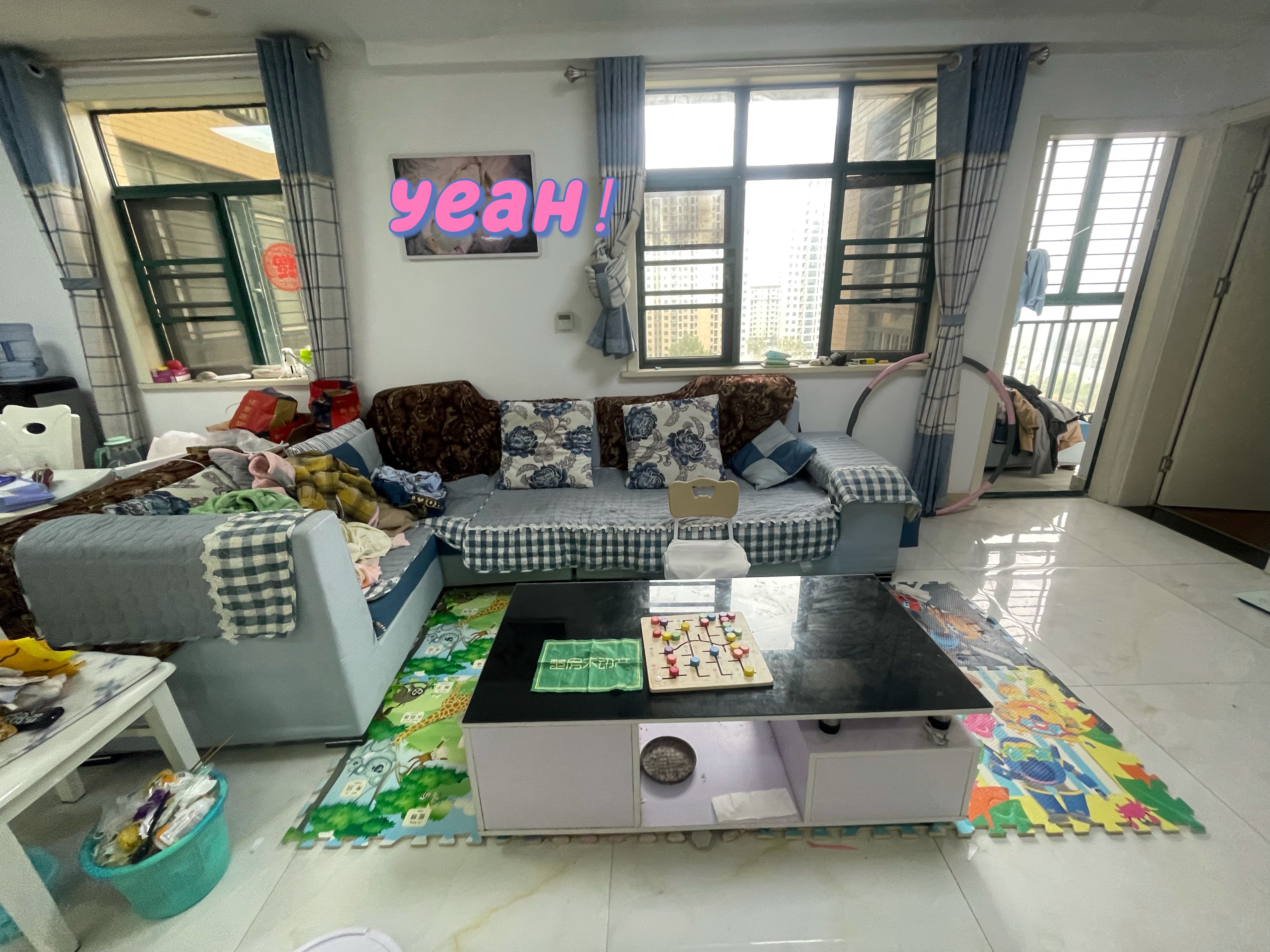 城南.新城一号.满五.精装三房.带车位一起.楼下就是.幼儿园.