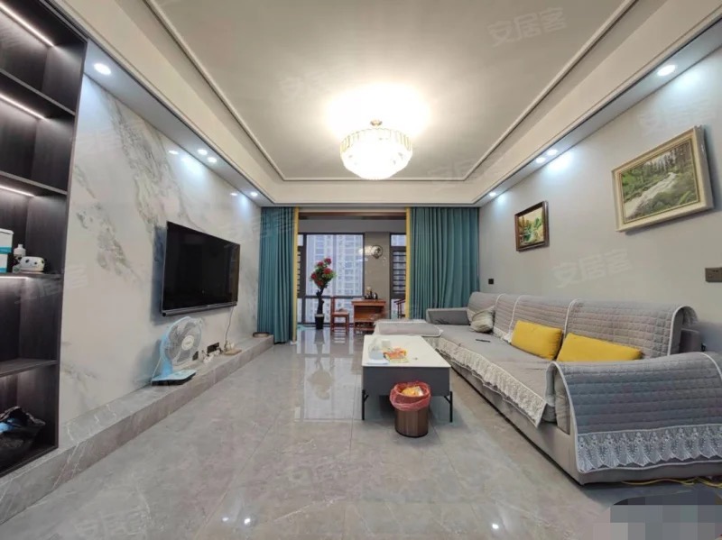 捡漏！房东急售，锦绣江山，精装三房，9.9成新，南北双阳台，证满二，好楼层