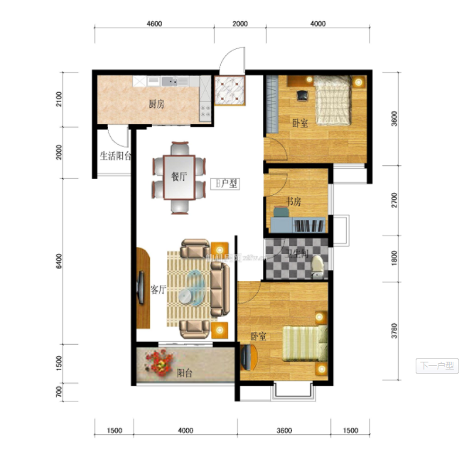 光明华府商城附近毛坯三房电梯好楼层看房有钥匙
