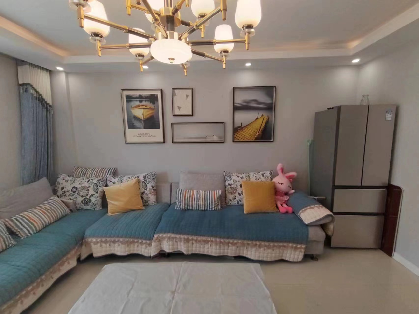 金诚花园 精装大三房 楼层好滴哼 装修新 拎包来住 证满二