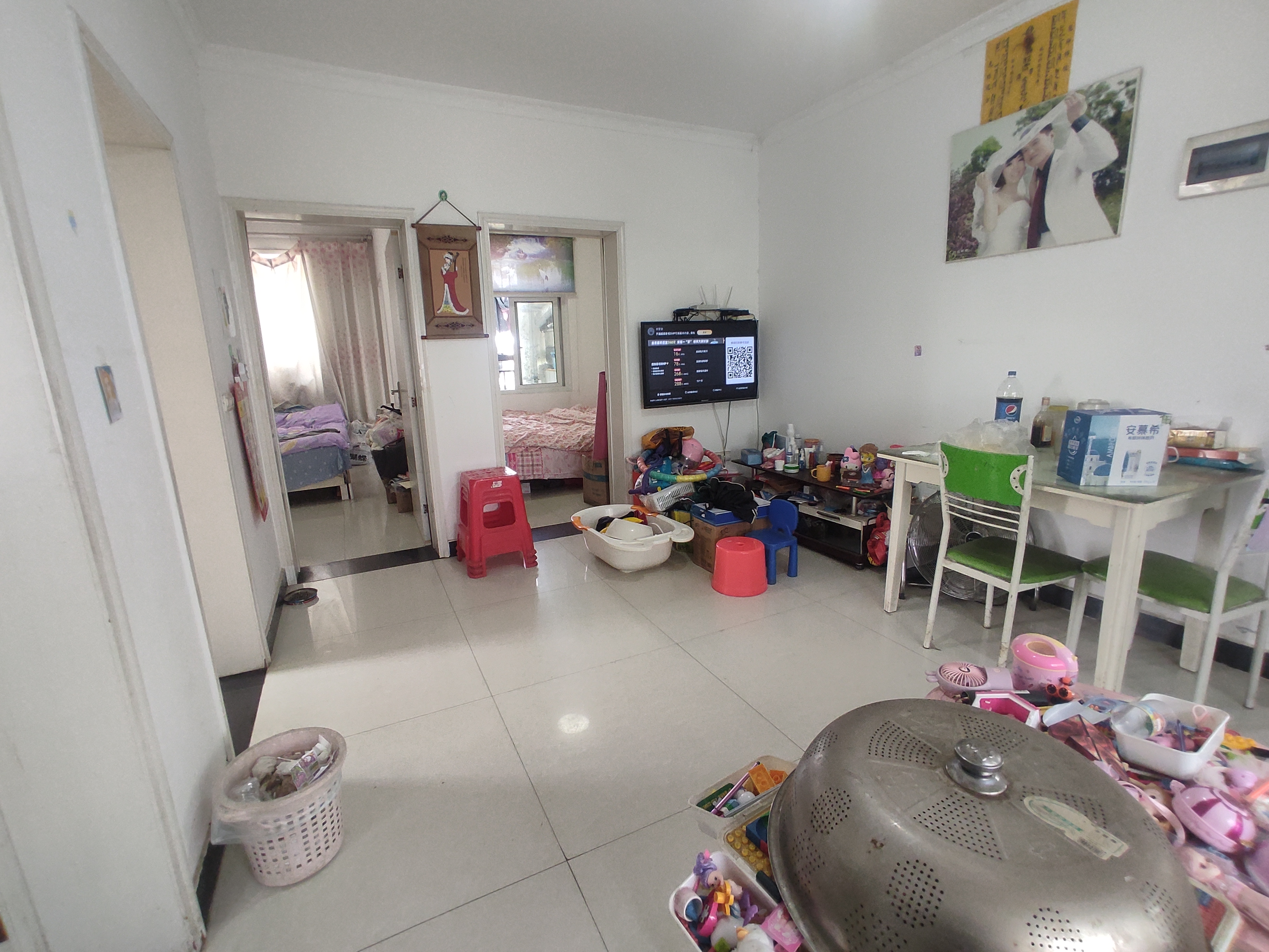 沔阳洲花园.新生街晓雪旁.精装两房边户.证件满二.看房方便