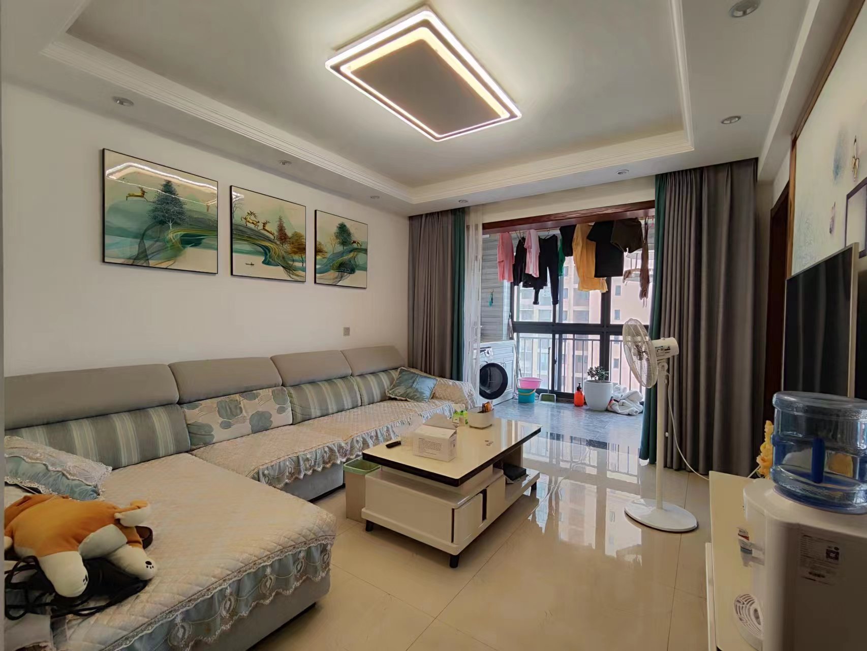 满庭春 精装小三房 拎包即住 满二