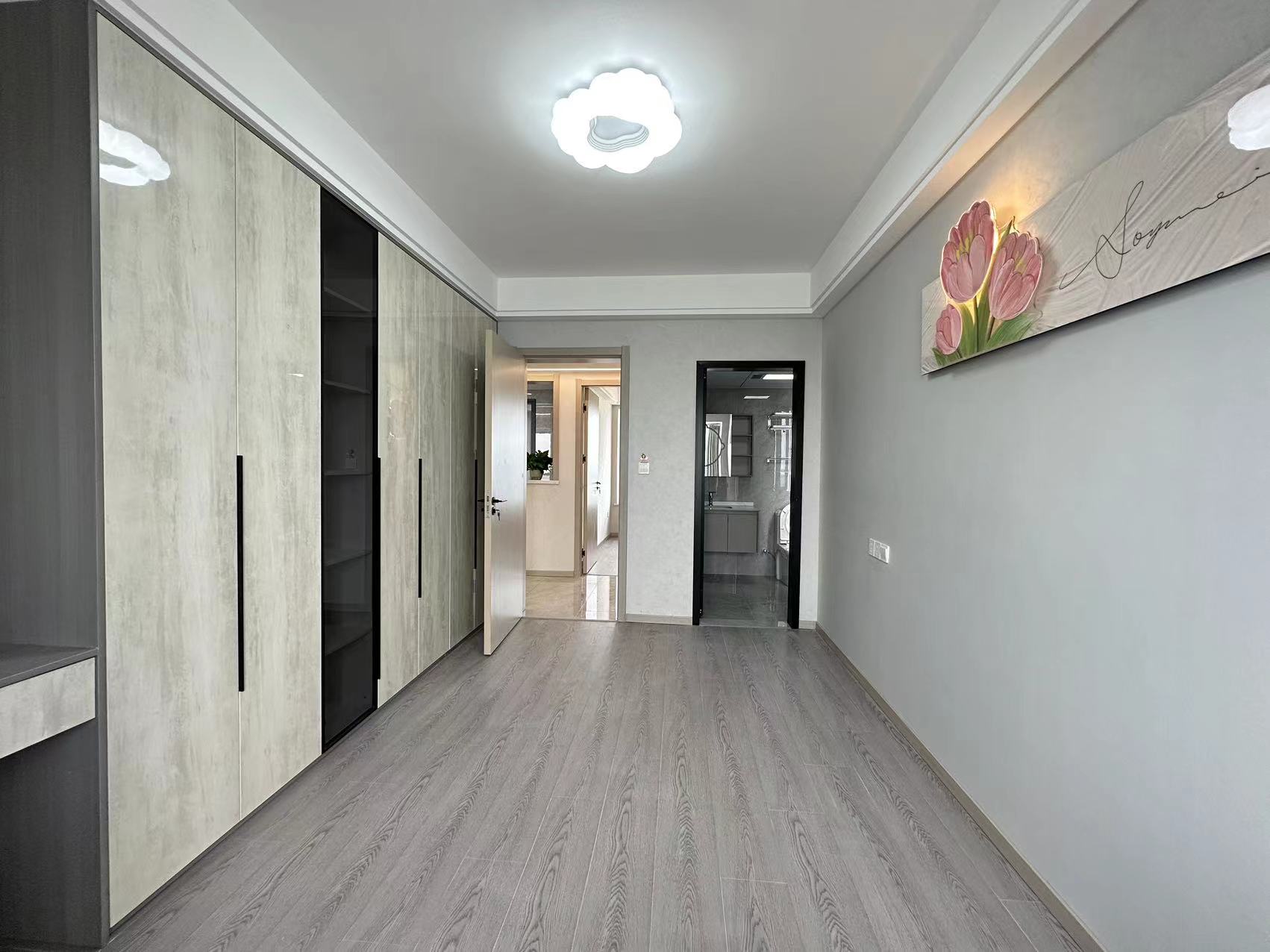 银湖城全新精装三房一天未住楼层好