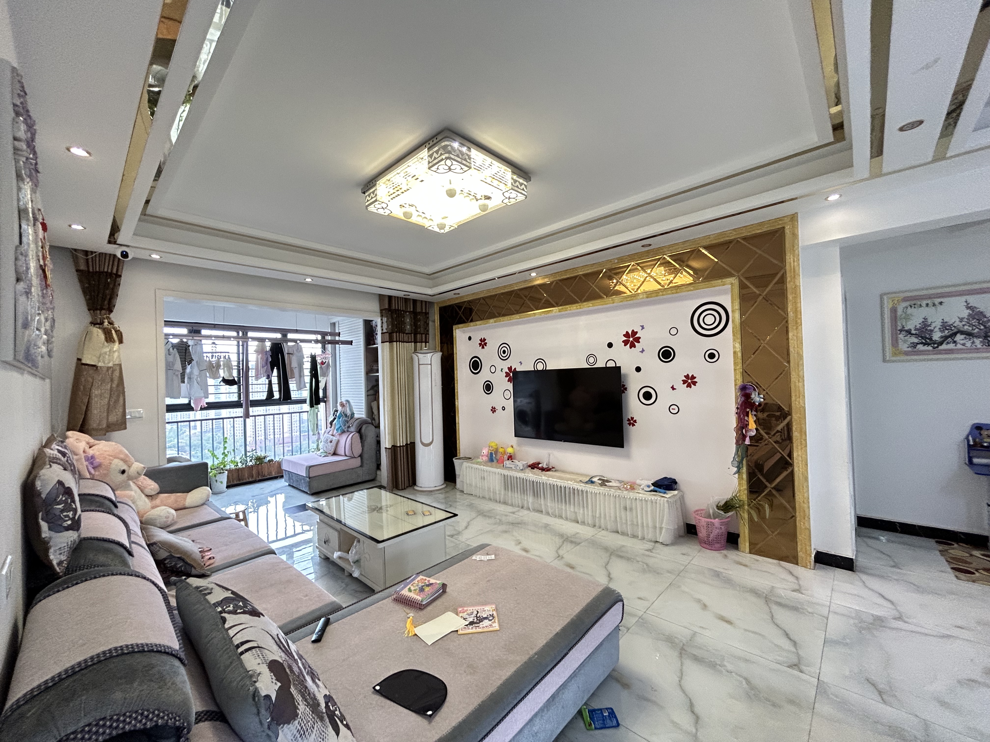 鸿昇现代城 精装大四房 中高好楼层 采光好 拎包入住