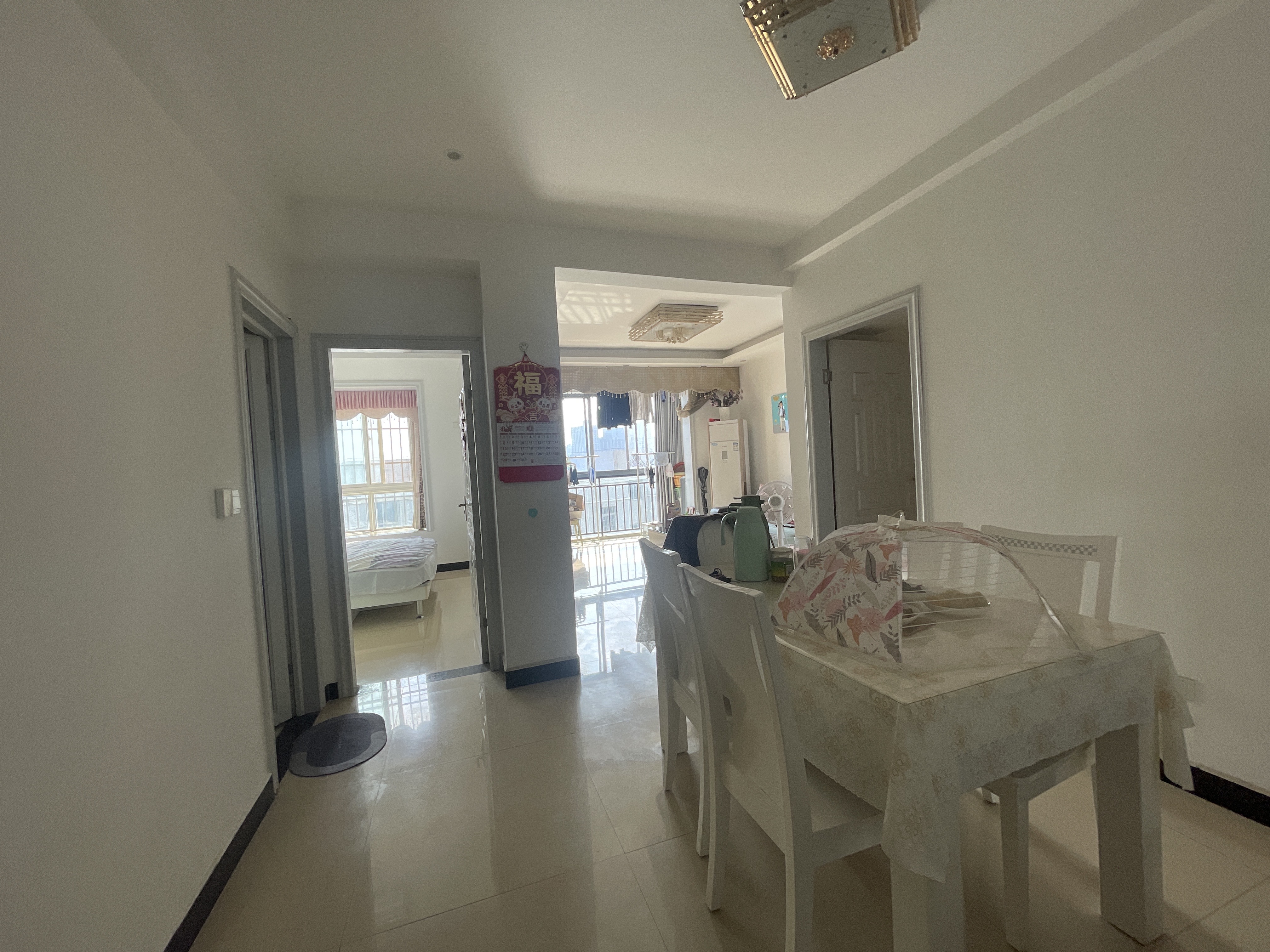 凤凰城圆电梯小高层户型方正朝南有大阳台公摊低没遮挡