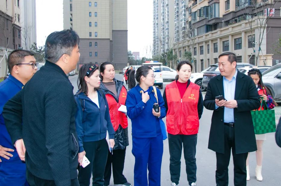 荣怀·及第世家开展小区消防安全检查