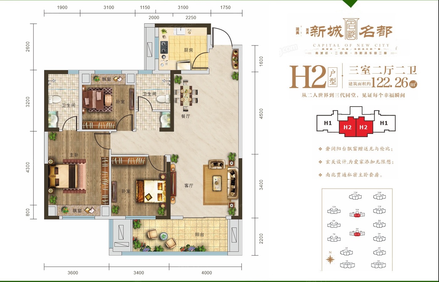 新城名都城南网红盘捡漏