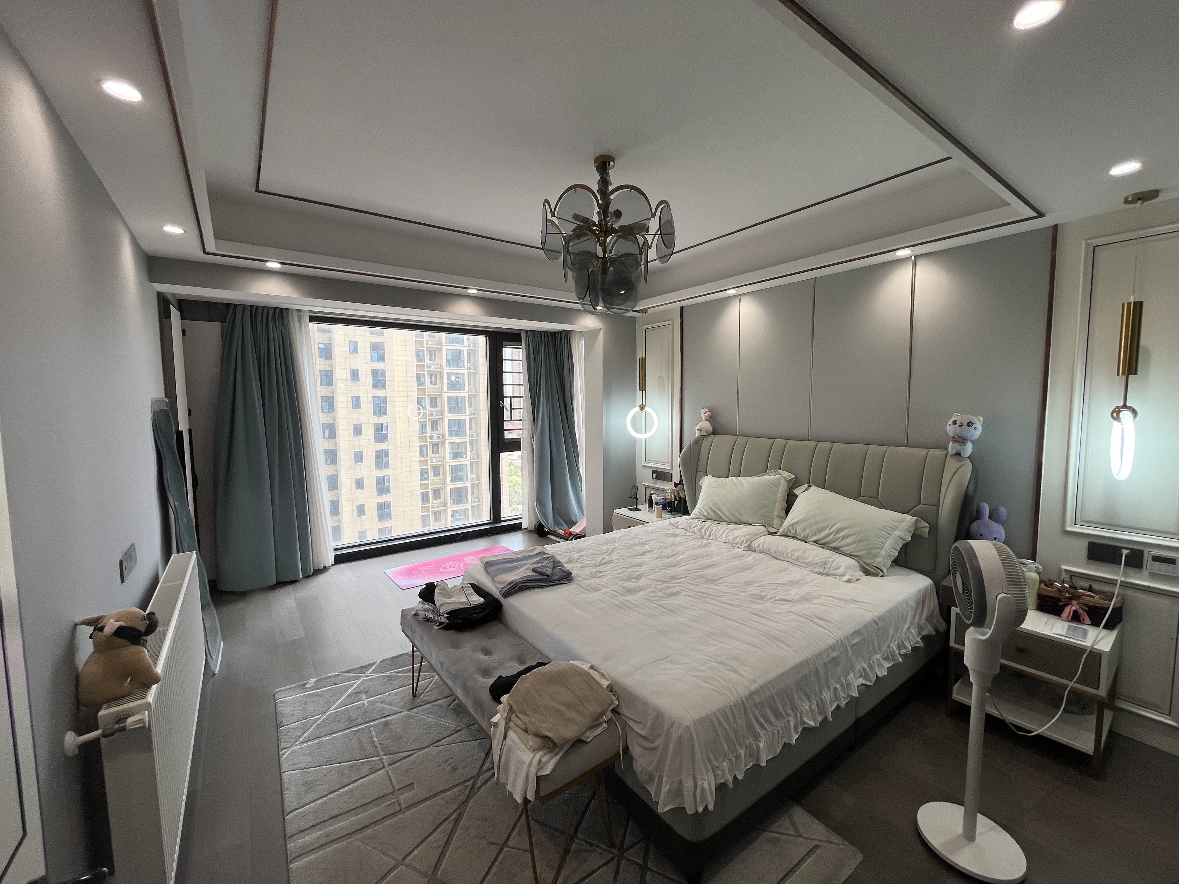 森林国际新装修全屋中央空调暖气片湖景房