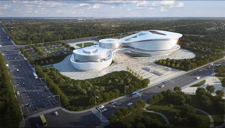 仙桃南城新区再升级！将新增文化地标---仙桃市艺术中心！