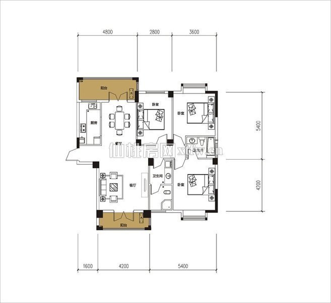 紫金城精装修南北通透双阳台税费低交通便利买菜读书方便