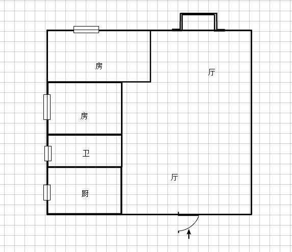 仙桃中学旁教工宿舍 自住都可以好楼层三室两厅看房方便价格可谈