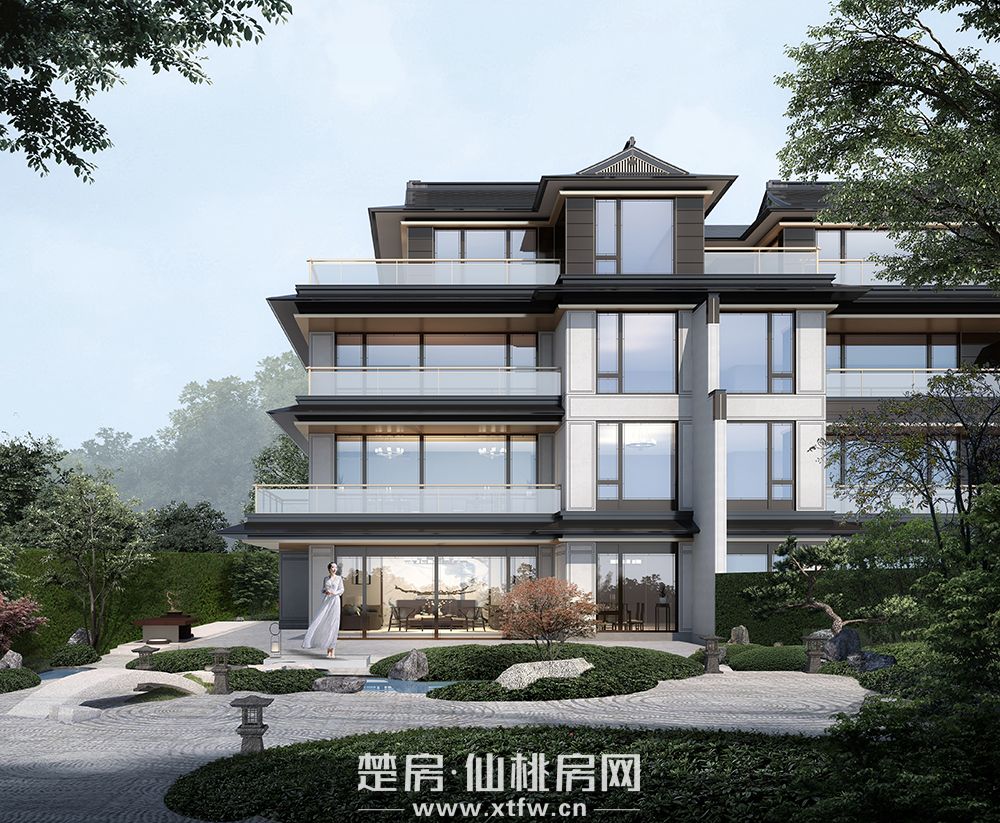 仙桃绿城·桃李春风效果图