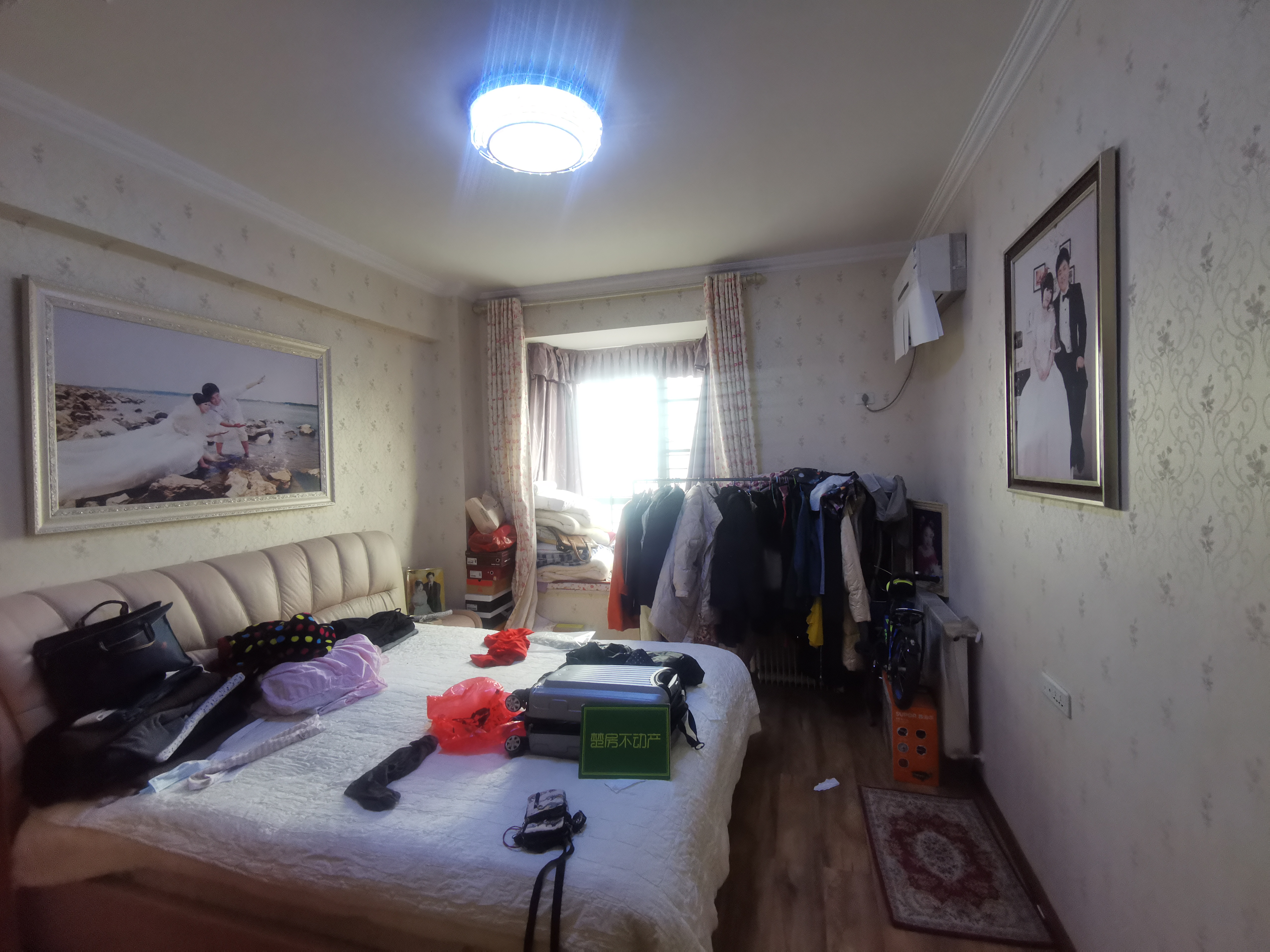 老城区三医院旁紫晶上城精装修三房南北通透采光好满二可贷款