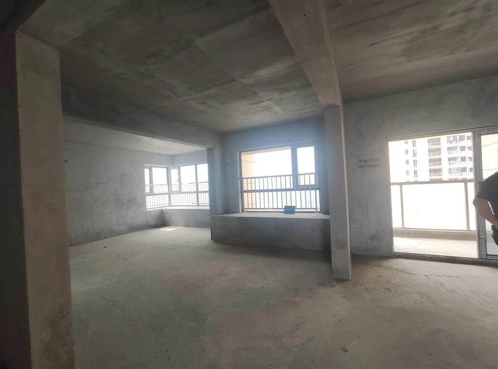 世纪阳光城毛坯大三房南北通透送路户花园业主诚意出售