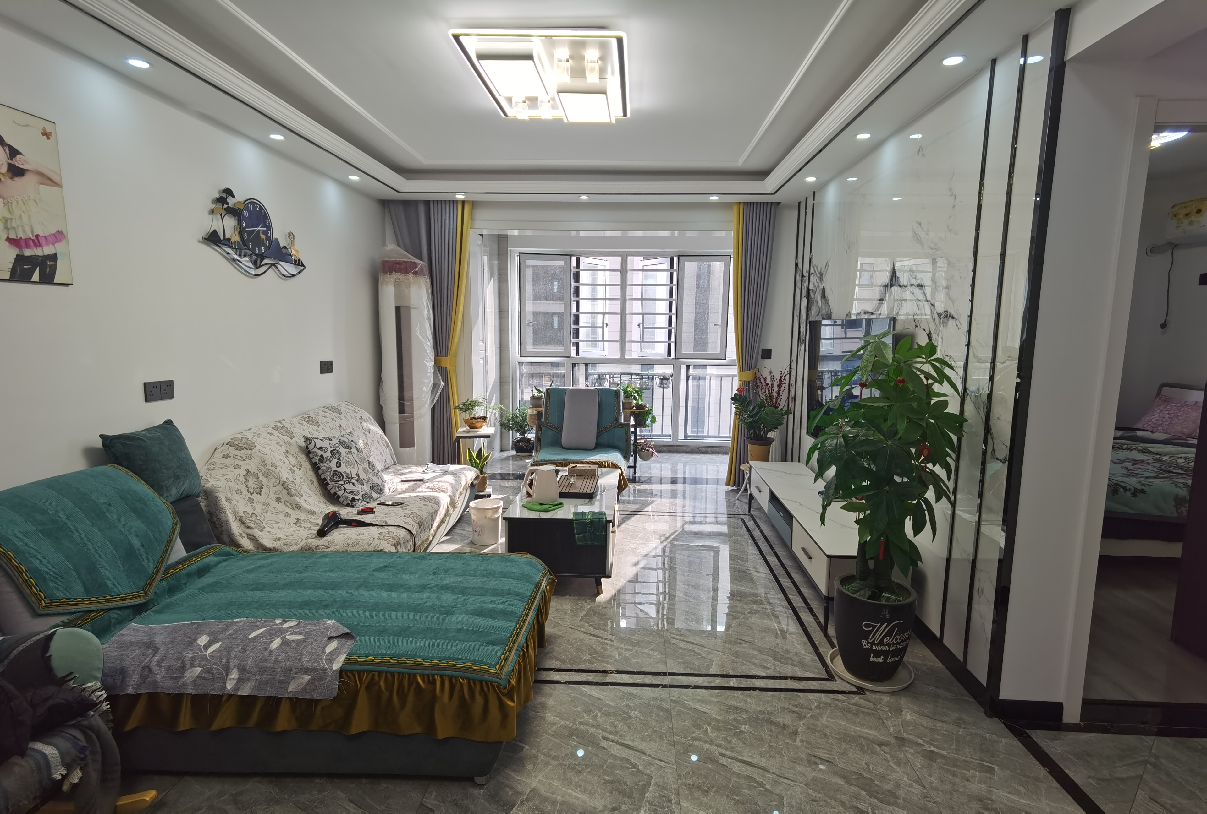 城西小区祥生观澜府精装四房拎包入住南北通透家里用的都是好材料中高楼层看房方便急售