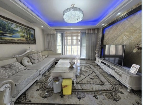 343，城南，新城一号，精装大4房2卫，电梯好楼层 ，全屋中央空调➕暖气，成色新，满二