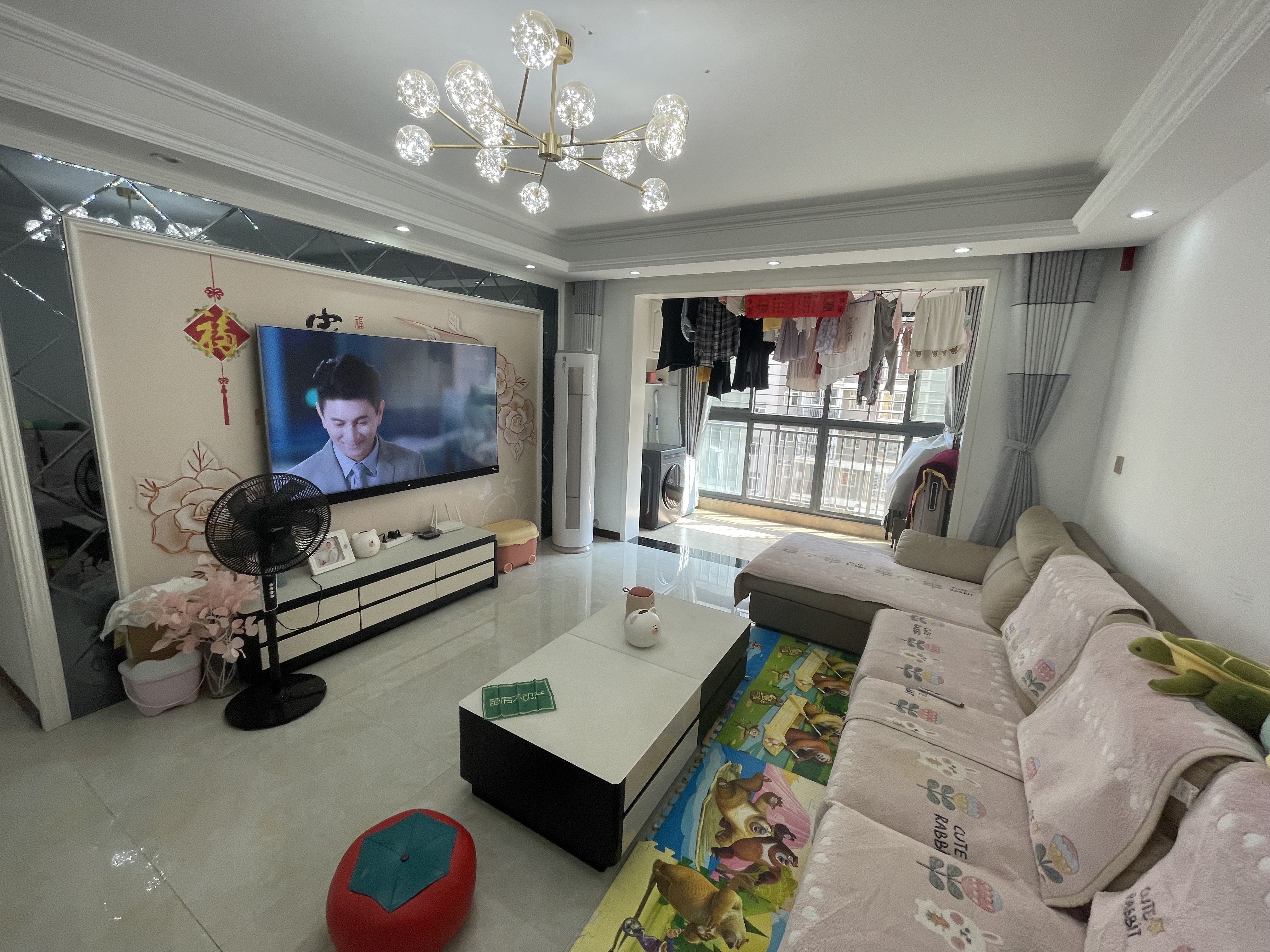 元泰未来城 清华园元泰清华园125平精装修三室两厅两卫 证件 满两年