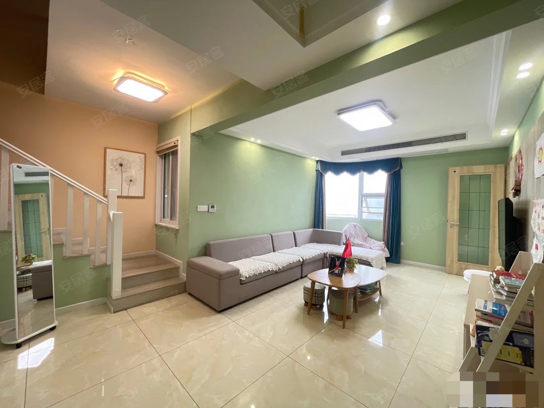 56，房东亏本出，电梯复式楼，降价急售！全屋硅藻泥➕中央空调捡漏好房