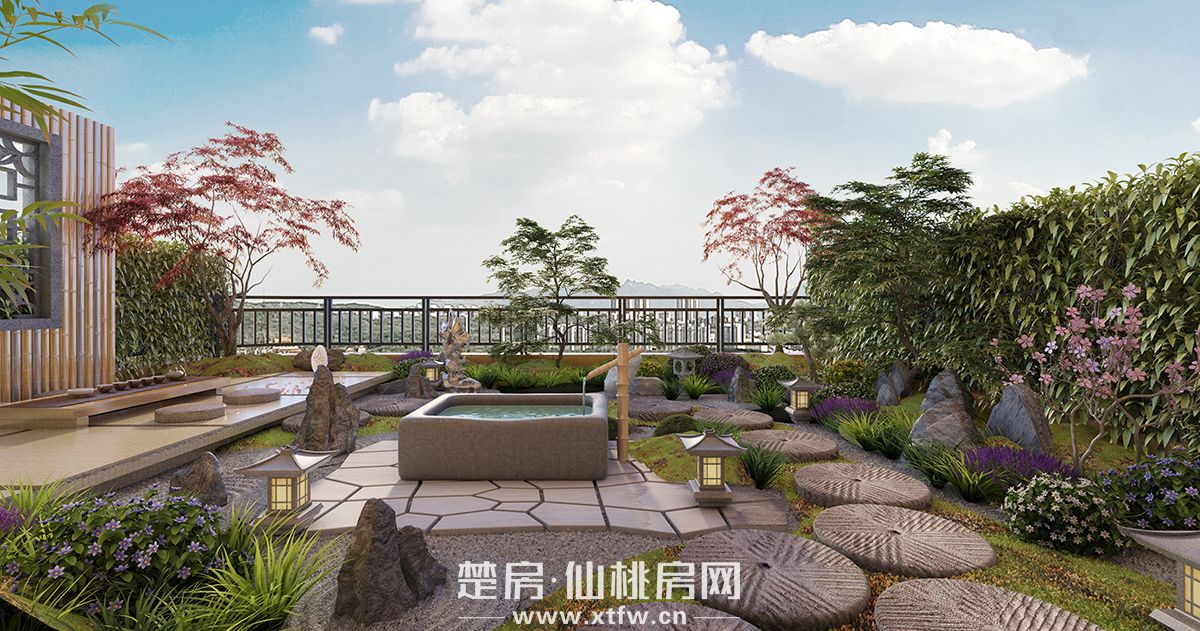 太子湖国际社区庭院效果图