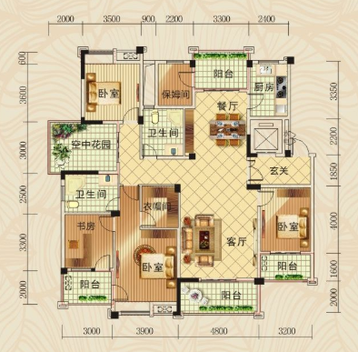 新城壹号五期 大平层