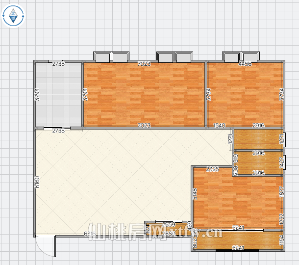 宏运名居毛坯大四房中间楼层方便看房