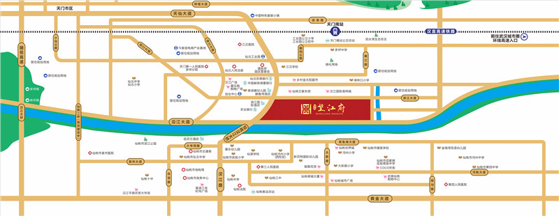 鼎立·望江府区位图