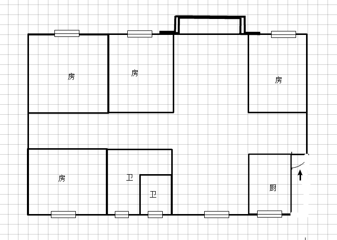 实验四小旁龙华山派出所宿舍超大平层四居室，南北通透三开间朝南，带一个地下室，业主乘诚意出售