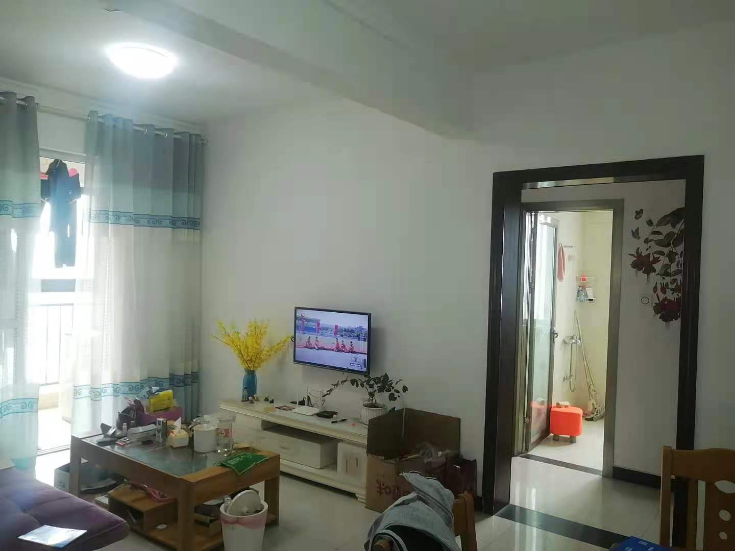 一中对面翰林公馆精装2房坐北朝南证满2年采光好