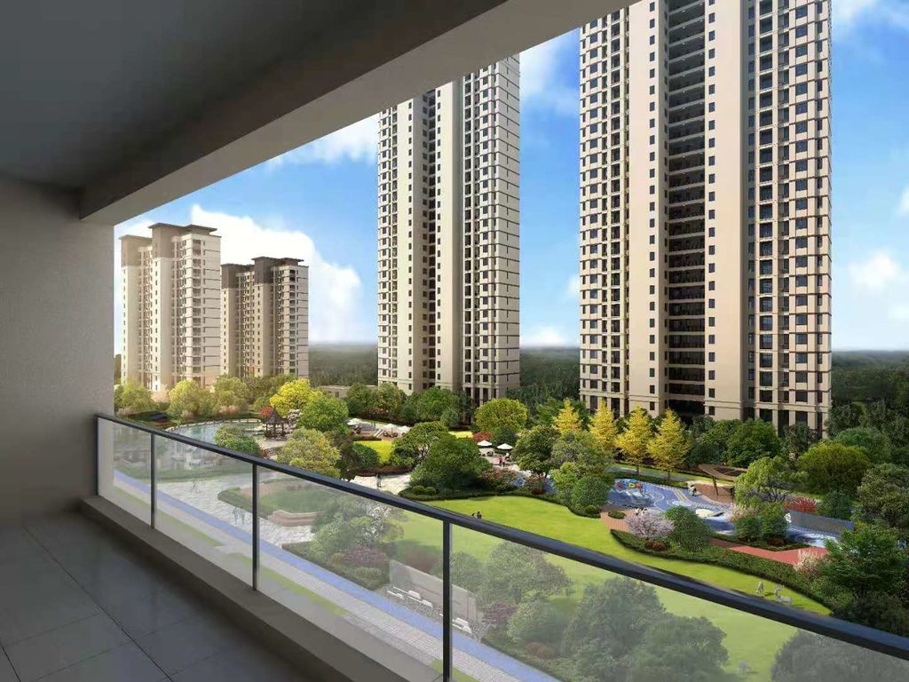 锦绣江山望府城南核芯甄稀房源阔景阳台三开间朝南俯瞰葱茏盛景