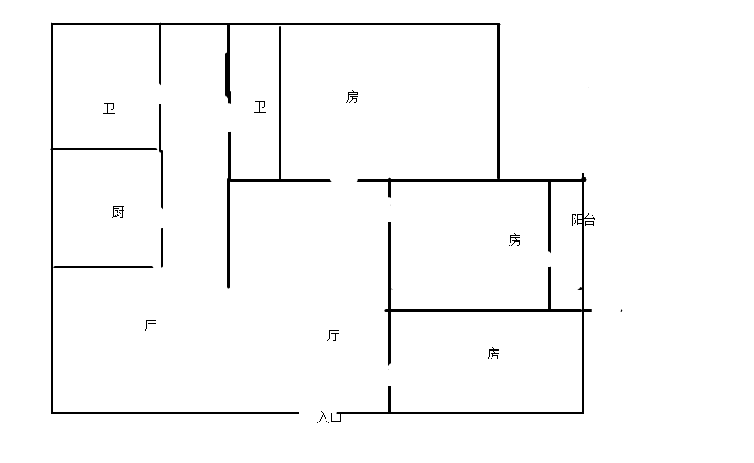 财政局机关宿舍，精装大平层，采光视野蛮好，小区环境好