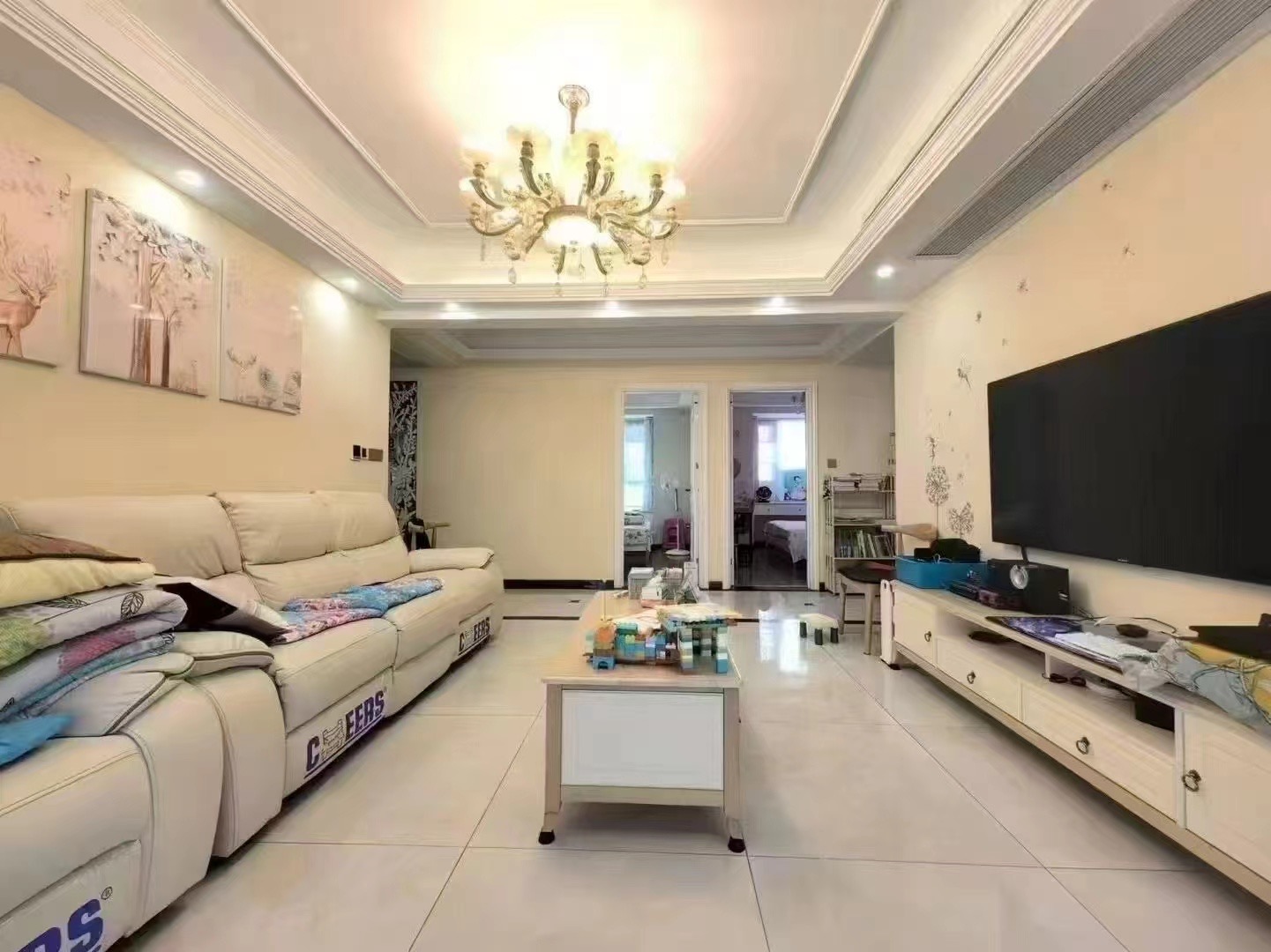 176，捡漏，和合四期，精装三房，单价5500，芝华士沙发，边户，好楼层满五