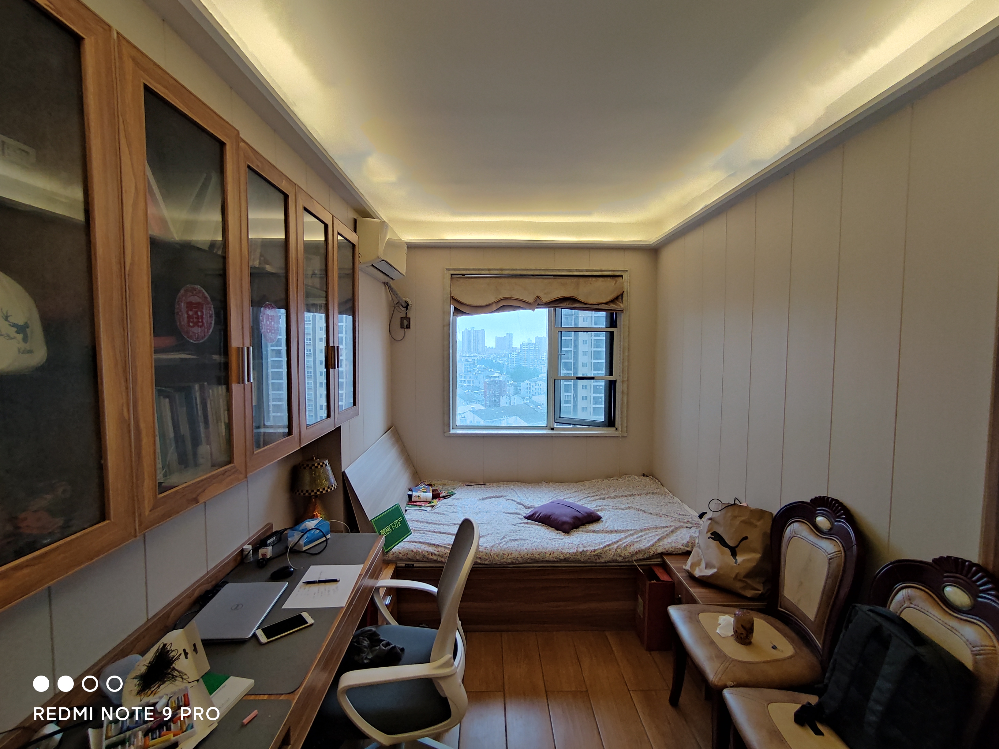 紫金城精装三房全屋中央空调南北通透双阳台楼层好采光视野通风效果优质证件满二看房方便