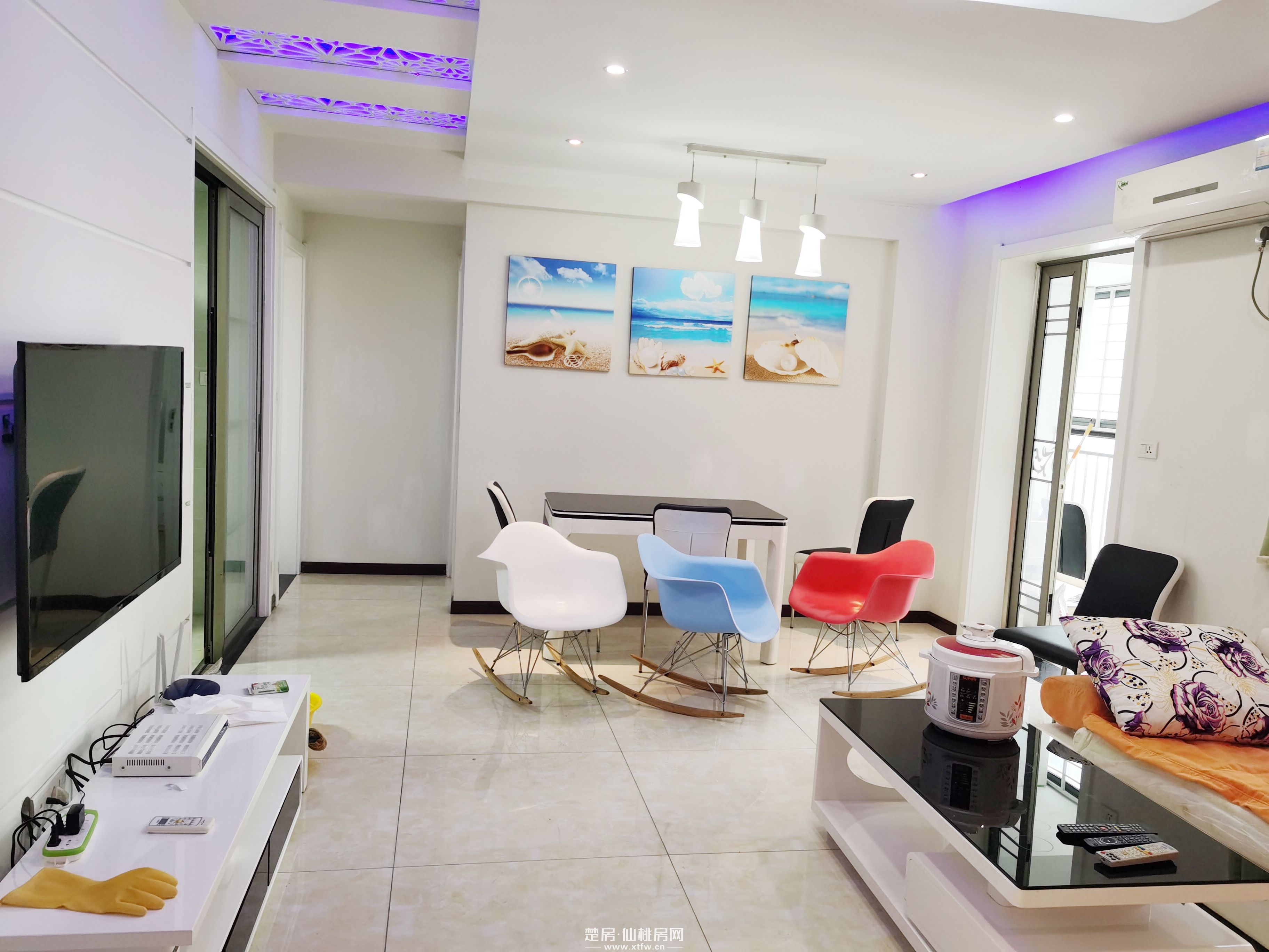 仙下河旁-实验二小-仙三中-精装全新-两房两厅一卫-大阳台-南向采光优-拎包入住