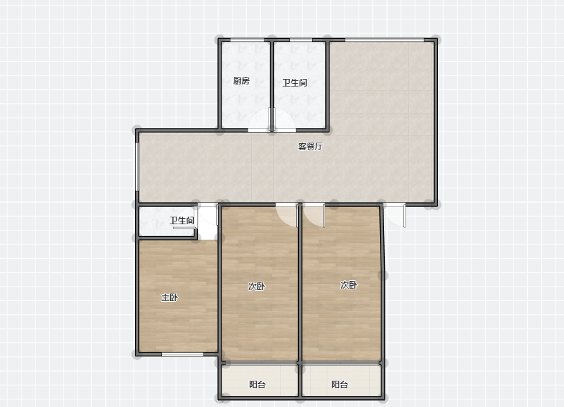 仙桃中学富迪三友旁荆洪花园中间好楼层140平大三房无公摊