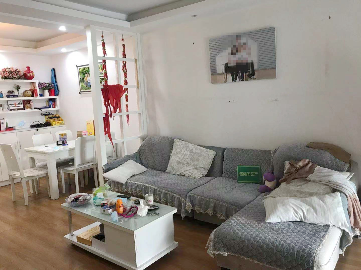 新一中对面 翰林公馆 精装三房 看房方便 证满二