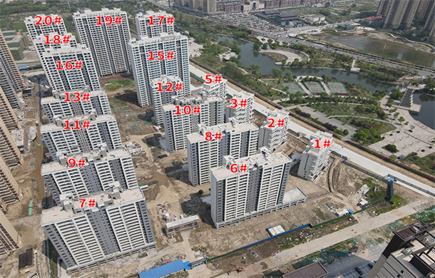 蓝天花园4月工程进度播报|人间四月天，美好恰逢时