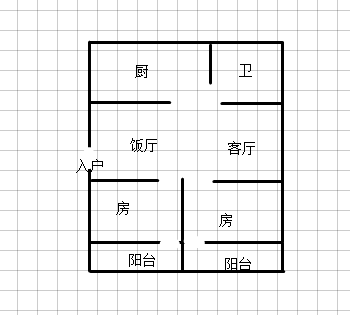 荆洪花园大两房方便看房业主诚心出售