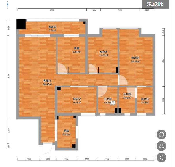 祥生观澜府毛坯大四房四开间朝南大开发商环境好空气清新